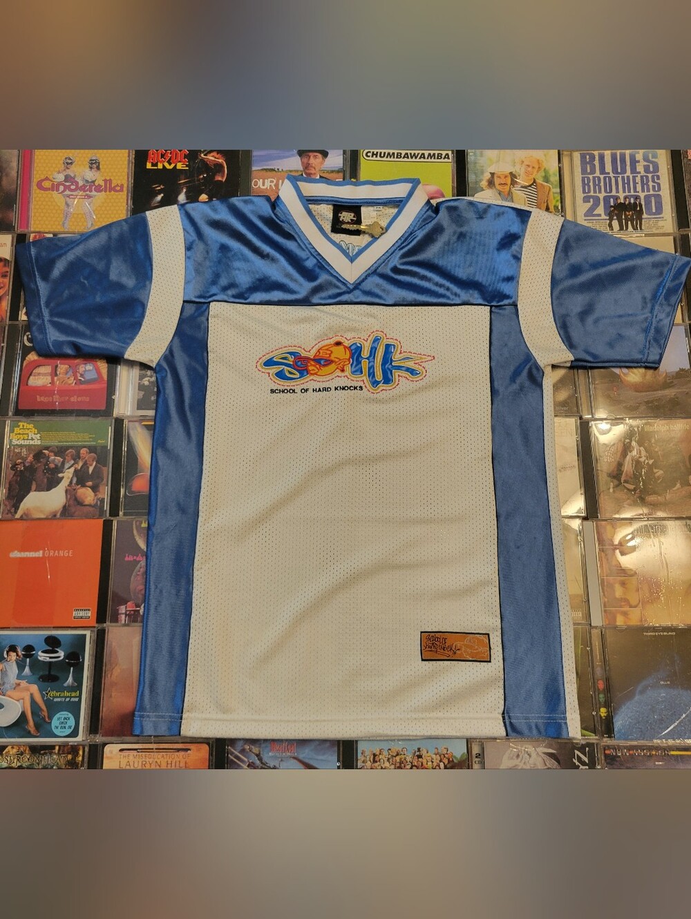 90s Jnco Style School Of Hard Knocks Jersey